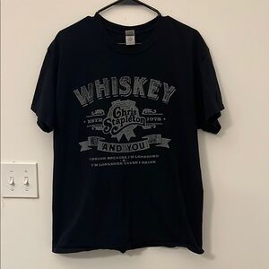 Chris Stapleton Whiskey And You band T-Shirt